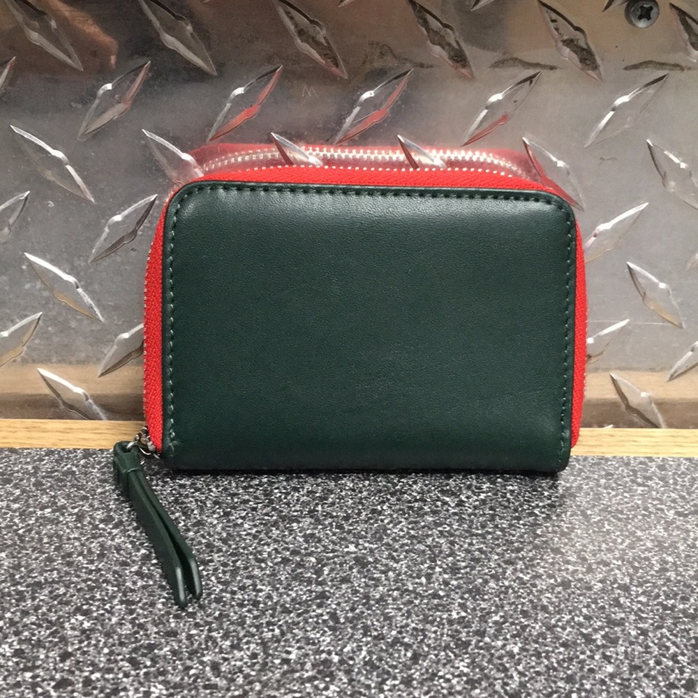 & Other Stories Small Leather Zip Wallet